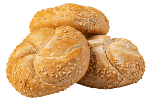 Sesame burger buns